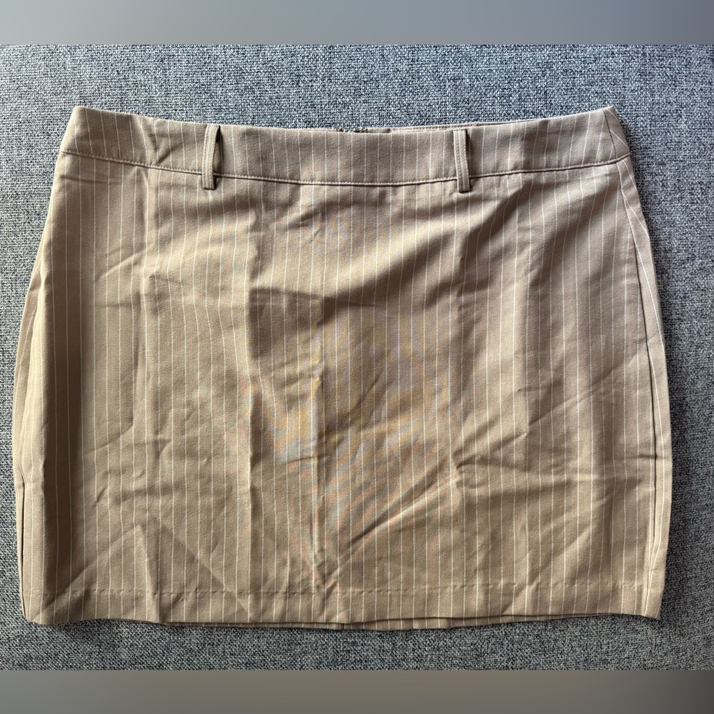 Sans Souci Beige Striped Fabric